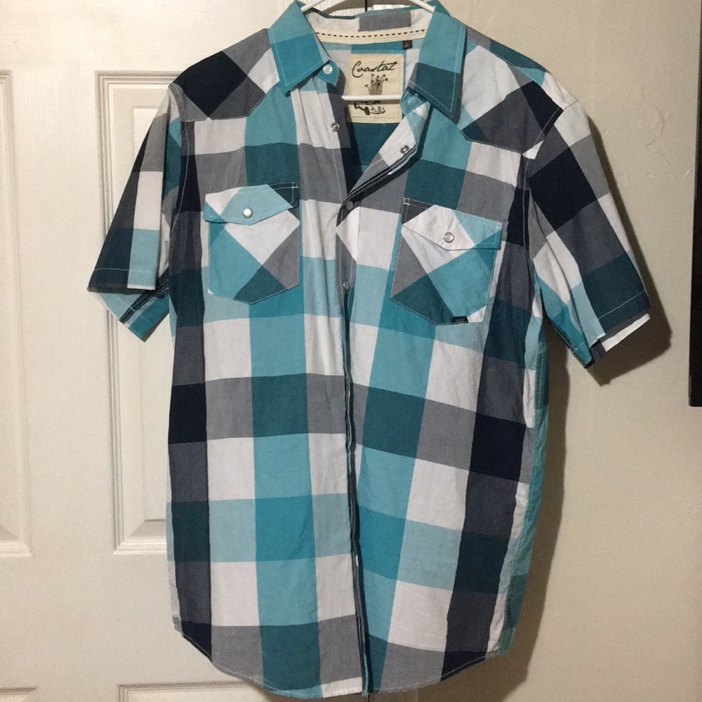 Nice button up short sleeve